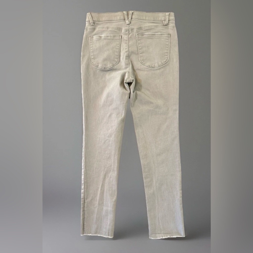 Democracy Ab Solution Equality Skinny Pants Taupe Gray Stretch Size 6 29x28 - Picture 3 of 8